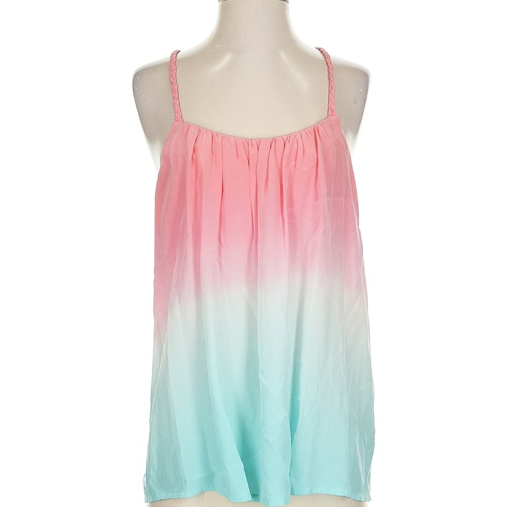 Gypsy 05 Pink and Blue Silk Gradient Camisole S